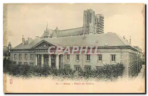 Ansichtskarte AK Reims Palais de Justice