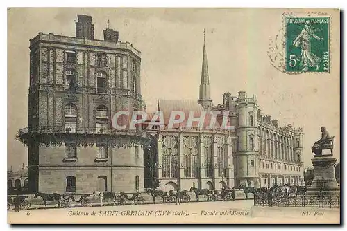 Cartes postales Chateau de Saint Germain Facade meridionale