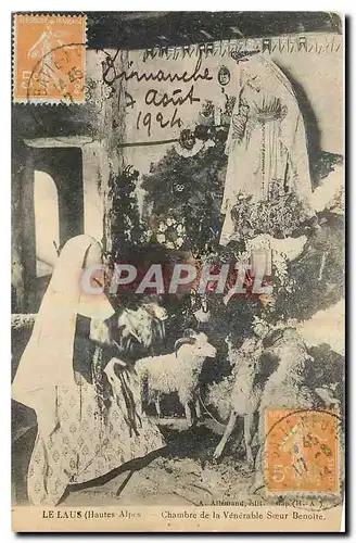 Cartes postales Le Laus Hautes Alpes Chambre de la Venerable Scoeur Benoite