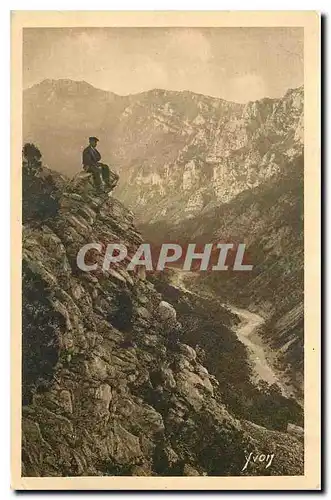 Cartes postales La Douce France Paysages et Puerres de Provence Les Gorges du Verdon a St Morin