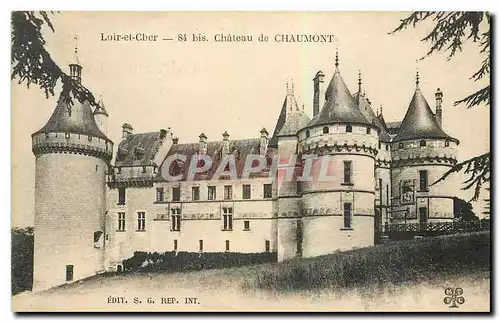 Ansichtskarte AK Loir et Cher Chateau de Chaumont