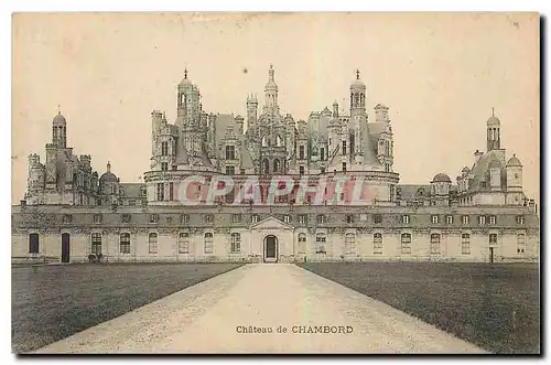 Cartes postales Chateau de Chambord