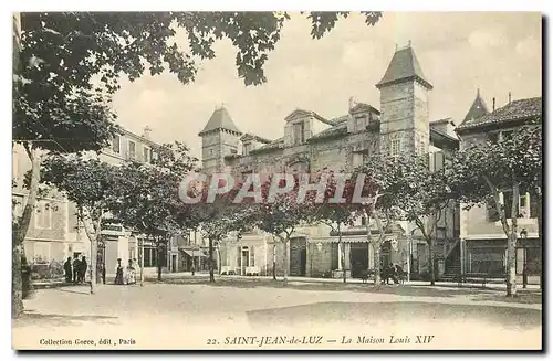 Cartes postales Saint Jean de Luz La Maison Louis XIV