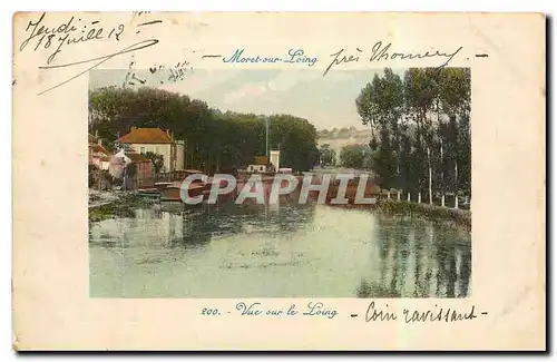 Cartes postales Moret sur Loing Vue sur le Loing