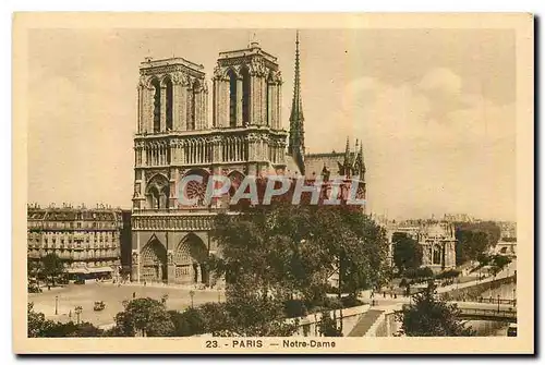 Cartes postales Paris Notre Dame