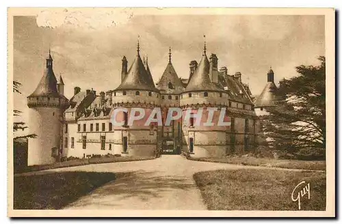 Cartes postales Chaumont sur Loire Loir et Cher Le Chateau Facade sur le Parc
