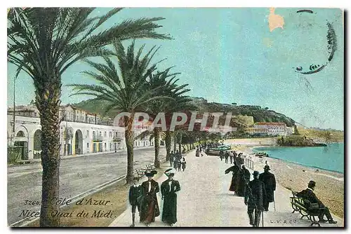 Ansichtskarte AK Cote d'Azur Nice Quai du Midi