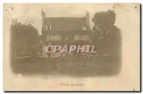 Cartes postales Villa Marthe