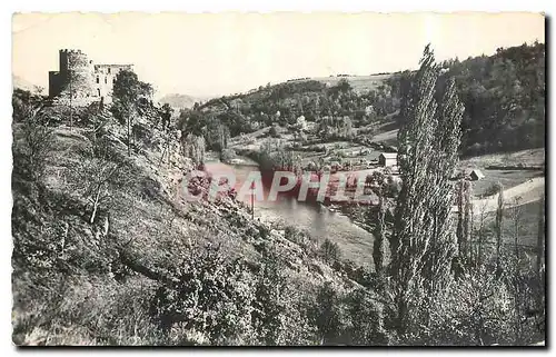 Cartes postales La Vallee Pittoresque de la Sioule Chateau de Chauvigny