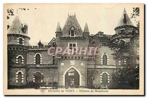Cartes postales Environs de Vichy Chateau de Maulmont