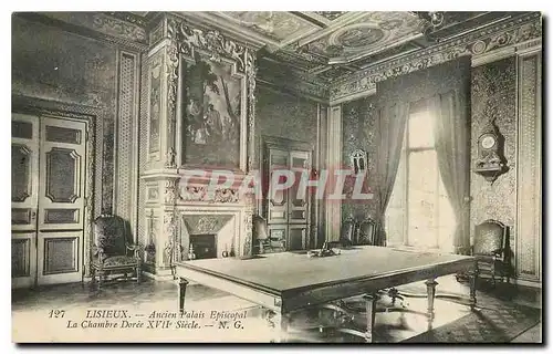 Ansichtskarte AK Lisieux Ancien Palais Epistopal La Chambre Doree