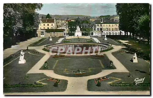 Cartes postales moderne Lisieux Calvados Le Jardin Public