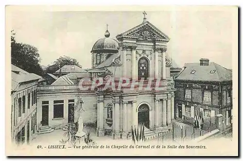 Ansichtskarte AK Lisieux Vue generale de la Chapelle du Carmel et de la Salle des Souvenirs