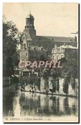 Cartes postales Lisieux L'Eglise Saint Desir