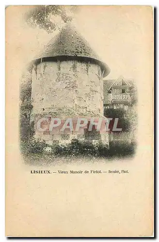 Cartes postales Lisieux Vieux Manoir de Firtol