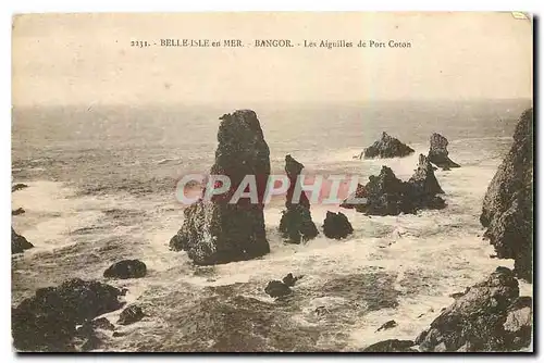 Cartes postales Belle es Mer Bancor Les Aiguilles de Pon Coton