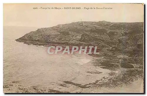 Cartes postales Presquelle de Rhuys Saint Gildas Plage