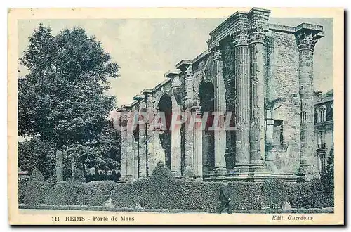 Cartes postales Reims Porte de Mars
