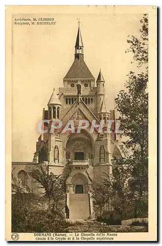 Cartes postales Dormans Marne La Chapelle  de la Marne