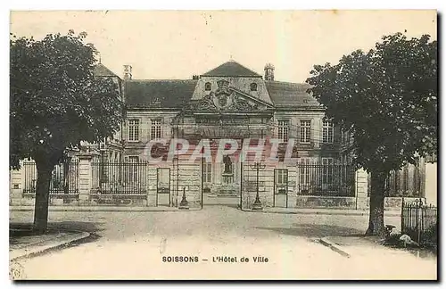 Cartes postales Soissons l'Hotel de Ville