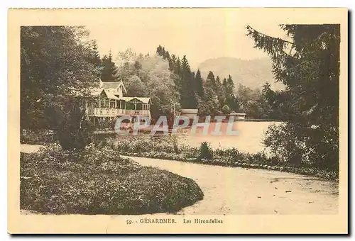 Ansichtskarte AK Gerardmer Les Hirondelles