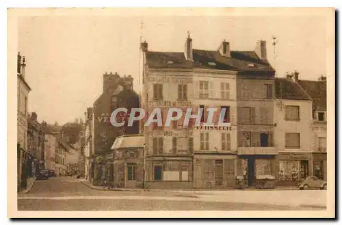 Cartes postales La Ferte sous Jouarre La Place et la Rue de la Gare