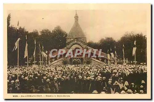 Cartes postales Ste Anne d'Auray Messe a la Scala Sancta