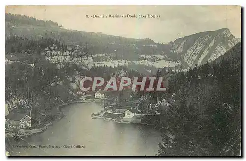 Cartes postales Derniers Bassins du Doubs les Hotels