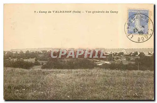 Cartes postales Camp du Valdahon Doubs Vu generale du Camp