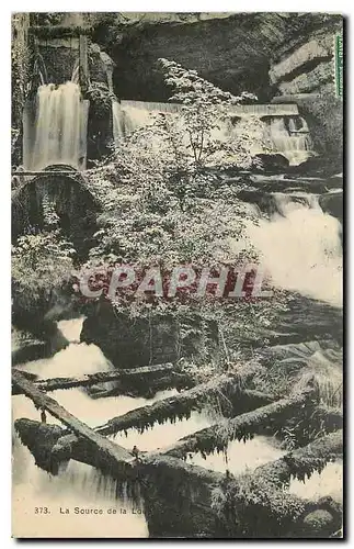 Cartes postales La source de la Loup