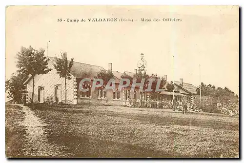 Cartes postales Camp du Valdahon Doubs Mess des Officiers