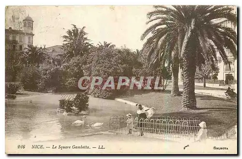 Cartes postales Nice Le Square Gambetta