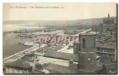 Ansichtskarte AK Marseille Vue generale de la Joliette