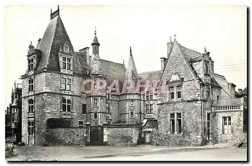 Ansichtskarte AK Le Mans Sarthe Place du Chateau Le Grabatoire Eveche et la Maison du Pelerin