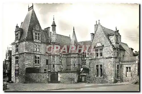 Cartes postales Le Mans Sarthe Place du Chateau Le Grabatoire Eveche et la Maison du Pelerin