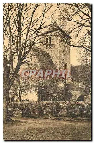 Cartes postales Le clocher de L'Eglise abbatiale St Pierre de Solesmes Sarthe