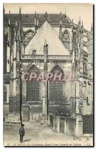 Ansichtskarte AK Le Mans la Cathedrale Detail d'une Chapelle de l'Abside