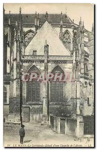 Cartes postales Le Mans la Cathedrale Detail d'une Chapelle de l'Abside