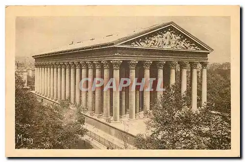 Cartes postales Les Petits Tableaux de Paris La Madeleine