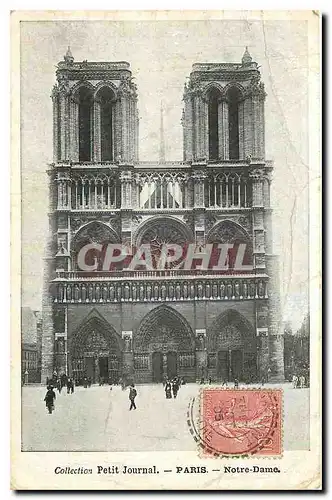 Cartes postales Collection Petit Journal Paris Notre Dame