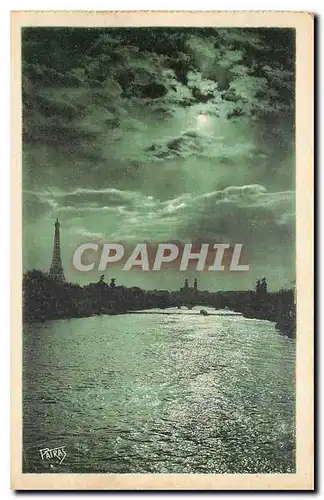 Cartes postales Les Jolis Coins de Paris Un coucher de soleil sur la Seine