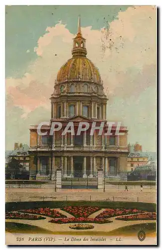 Cartes postales Paris Le Dome des Invalides