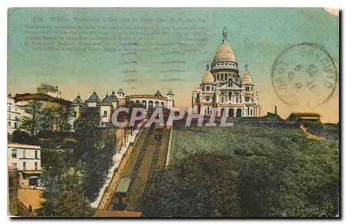 Cartes postales Paris Sacre C�ur Montmartre