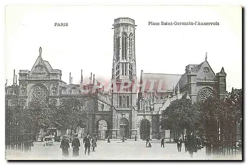 Cartes postales Paris Place Saint Germain l'Auxerrois