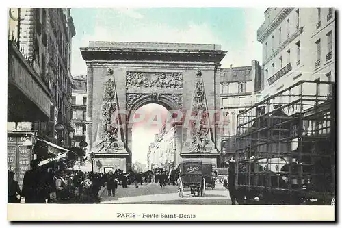 Cartes postales Paris Porte Saint Denis