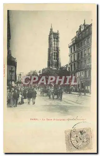 Cartes postales Paris la Tour St Jacques