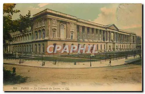 Cartes postales Paris La Colonnade du Louvre