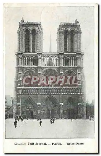 Cartes postales Collection Petit Journal Paris Notre Dame