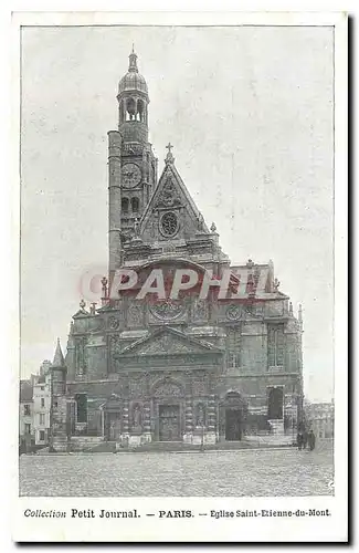 Ansichtskarte AK Collection Petit Journal Paris Eglise Saint Etienne du Mont