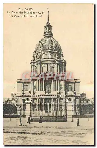 Ansichtskarte AK Paris Le Dome des Invalides